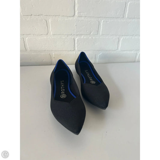 Shoes Flats By Rothys In Black, Size: 7.5
