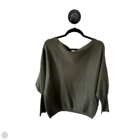Sweater By Clothes Mentor In Green, Size: L