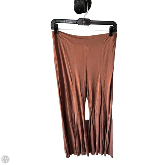 Pants Wide Leg By Free People In Tan, Size: 4