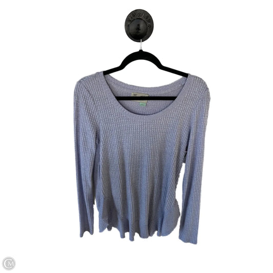 Top Long Sleeve By Saturday/sunday In Purple, Size: S