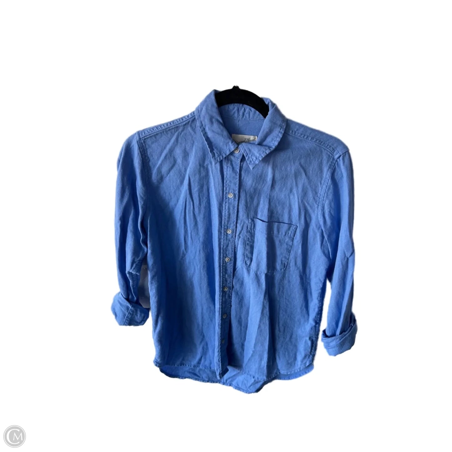 Top Long Sleeve By Universal Thread In Blue, Size: Xl
