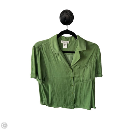 Top Short Sleeve By Rachel Zoe In Green, Size: S