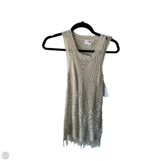 Swimwear Cover-up By Allison In Tan, Size: S