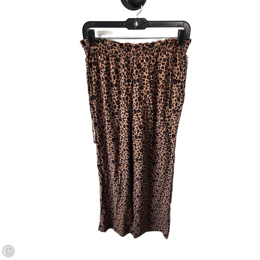 Swimwear Cover-up By Shade & Shore In Animal Print, Size: S