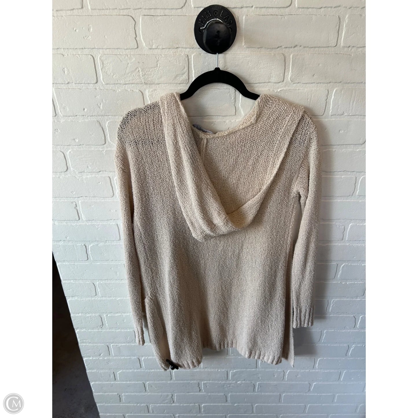 Sweater Cardigan By Marled In Tan, Size: S