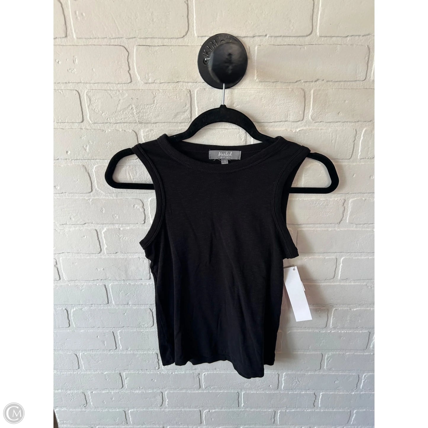 Top Sleeveless Basic By Marled In Black, Size: S