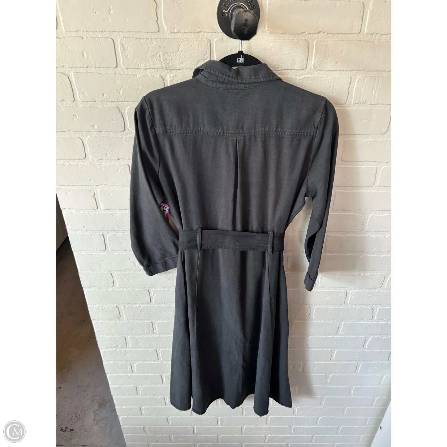 Dress Casual Midi By Velvet Heart In Grey, Size: Xs