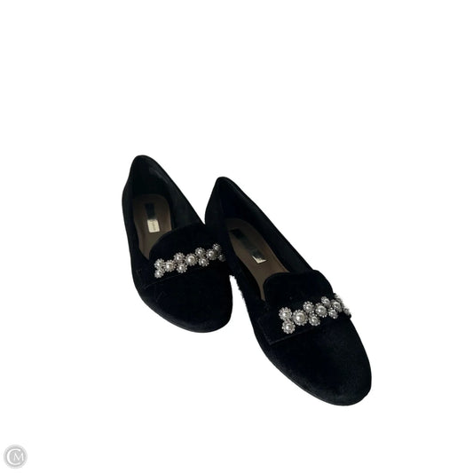 Shoes Flats By Clothes Mentor In Black, Size: 10