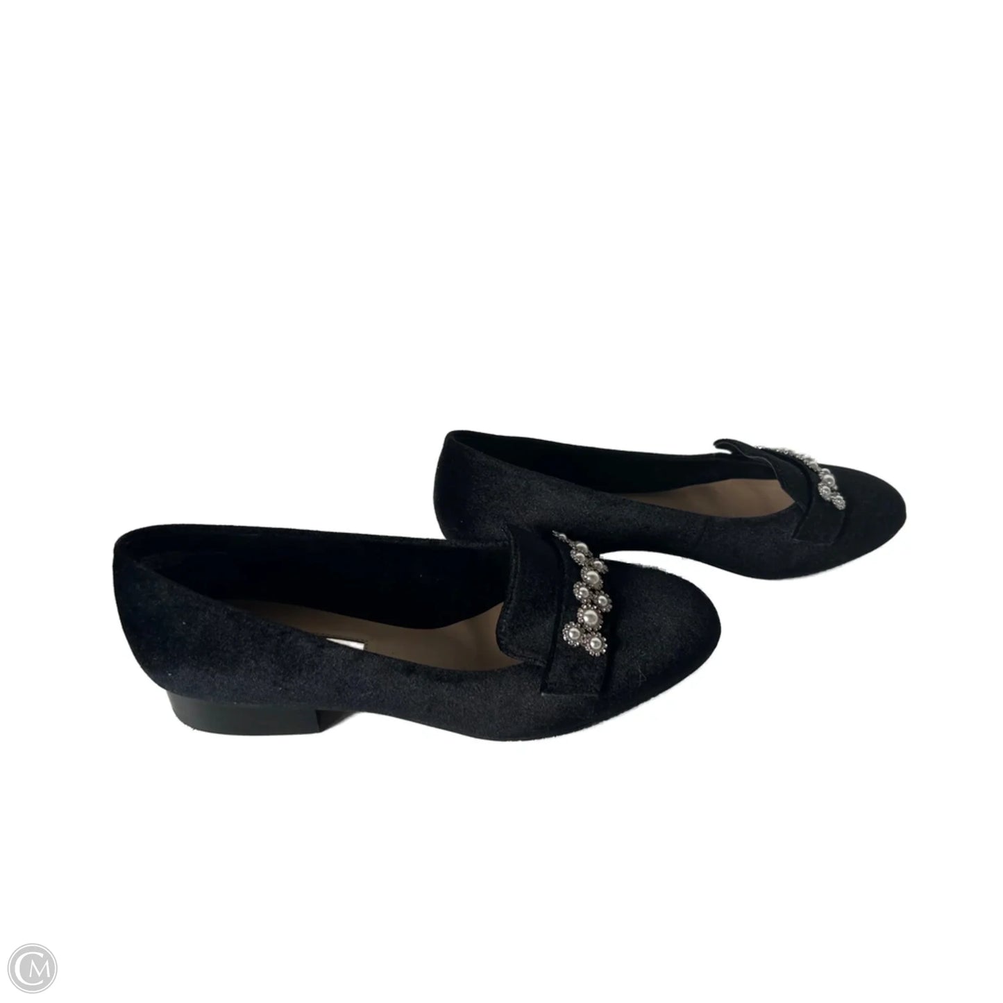 Shoes Flats By Clothes Mentor In Black, Size: 10