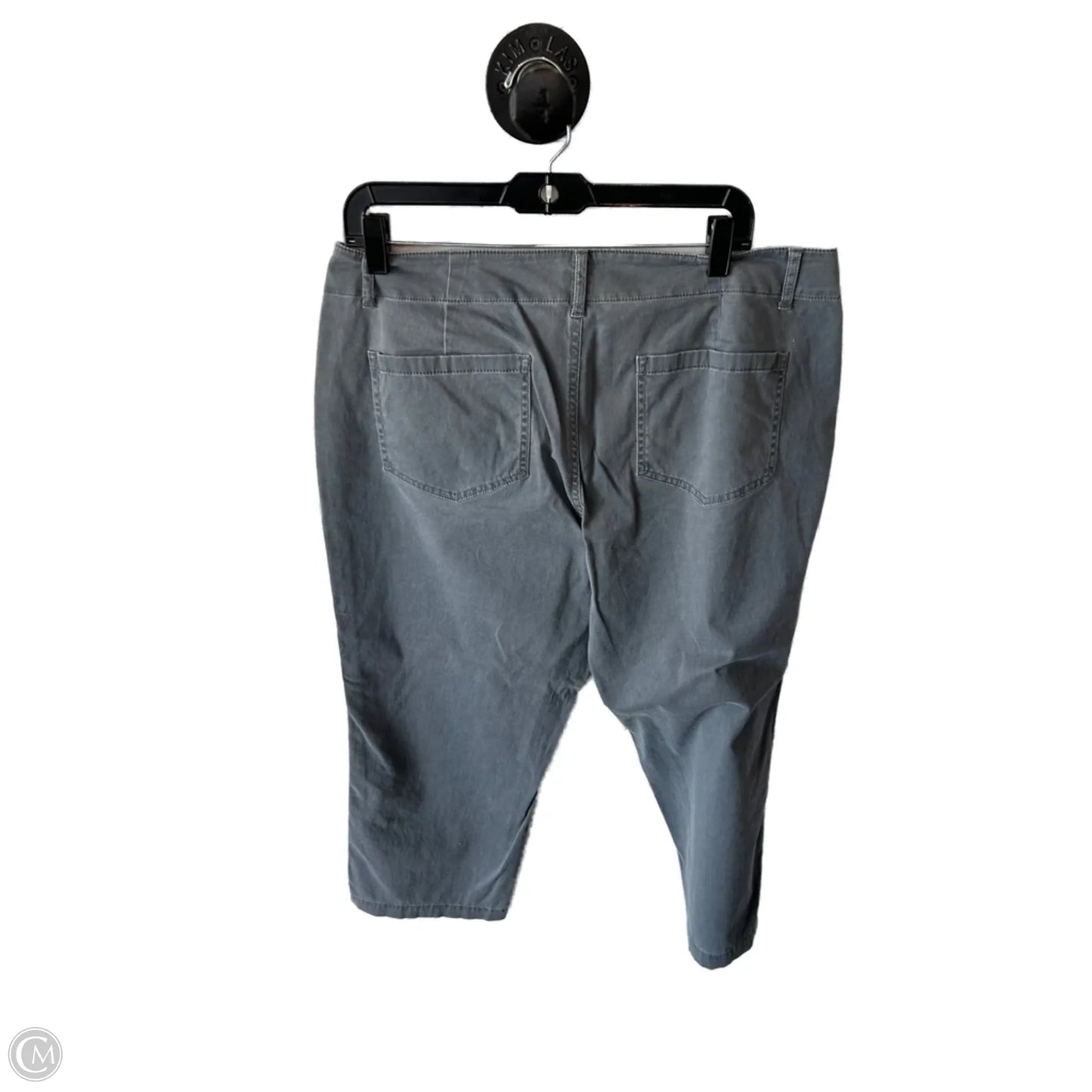 Pants Cropped By J. Jill In Grey, Size: 14