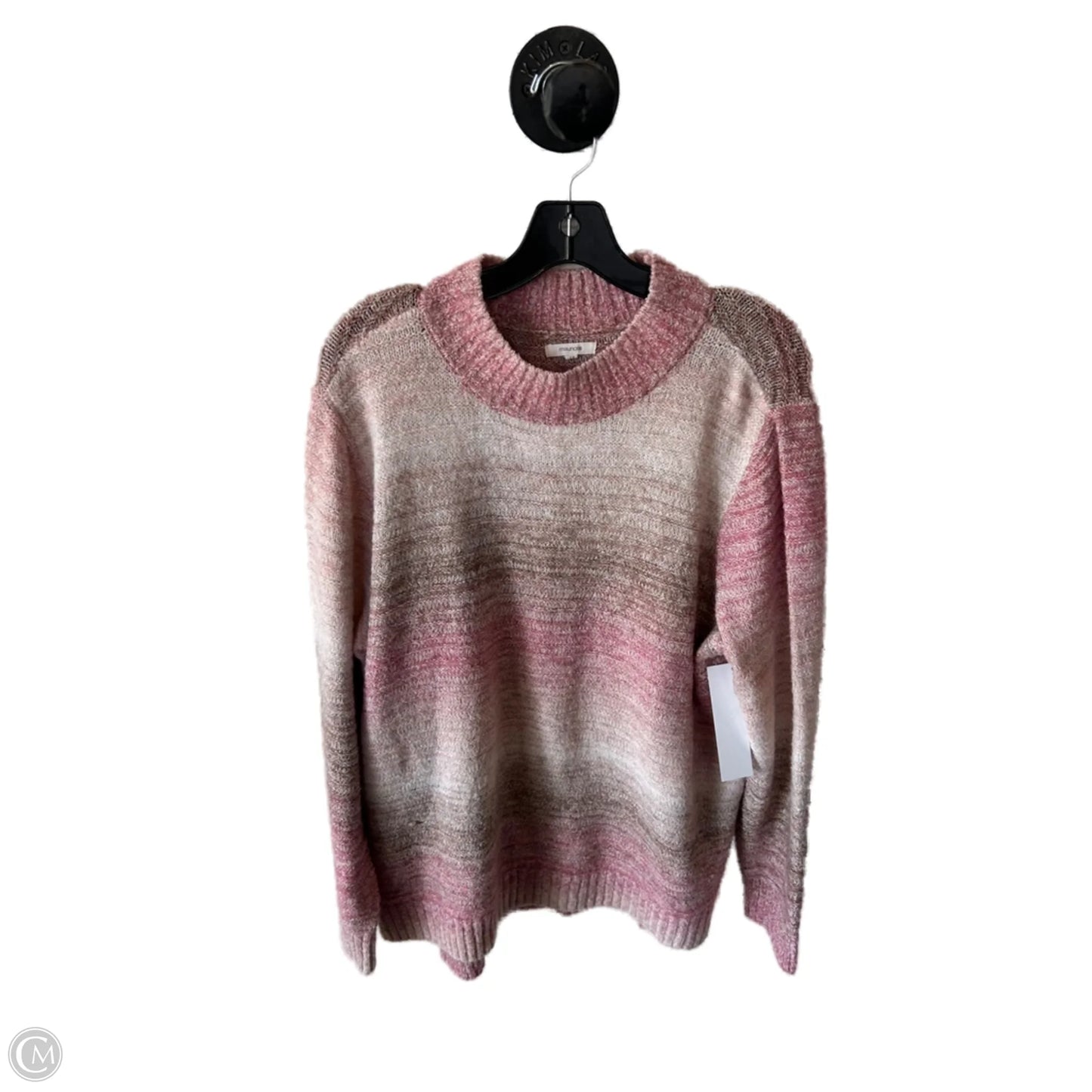 Sweater By Maurices In Pink, Size: Xl