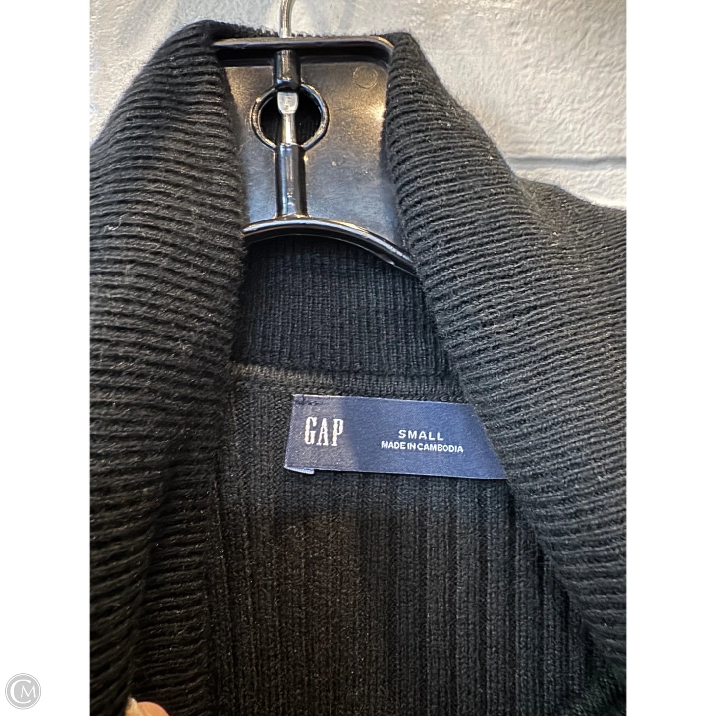 Dress Sweater By Gap In Black, Size: S