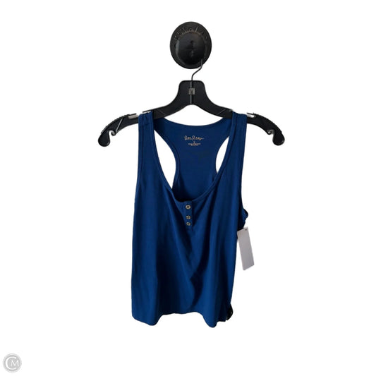 Top Sleeveless Designer By Lilly Pulitzer In Blue, Size: S