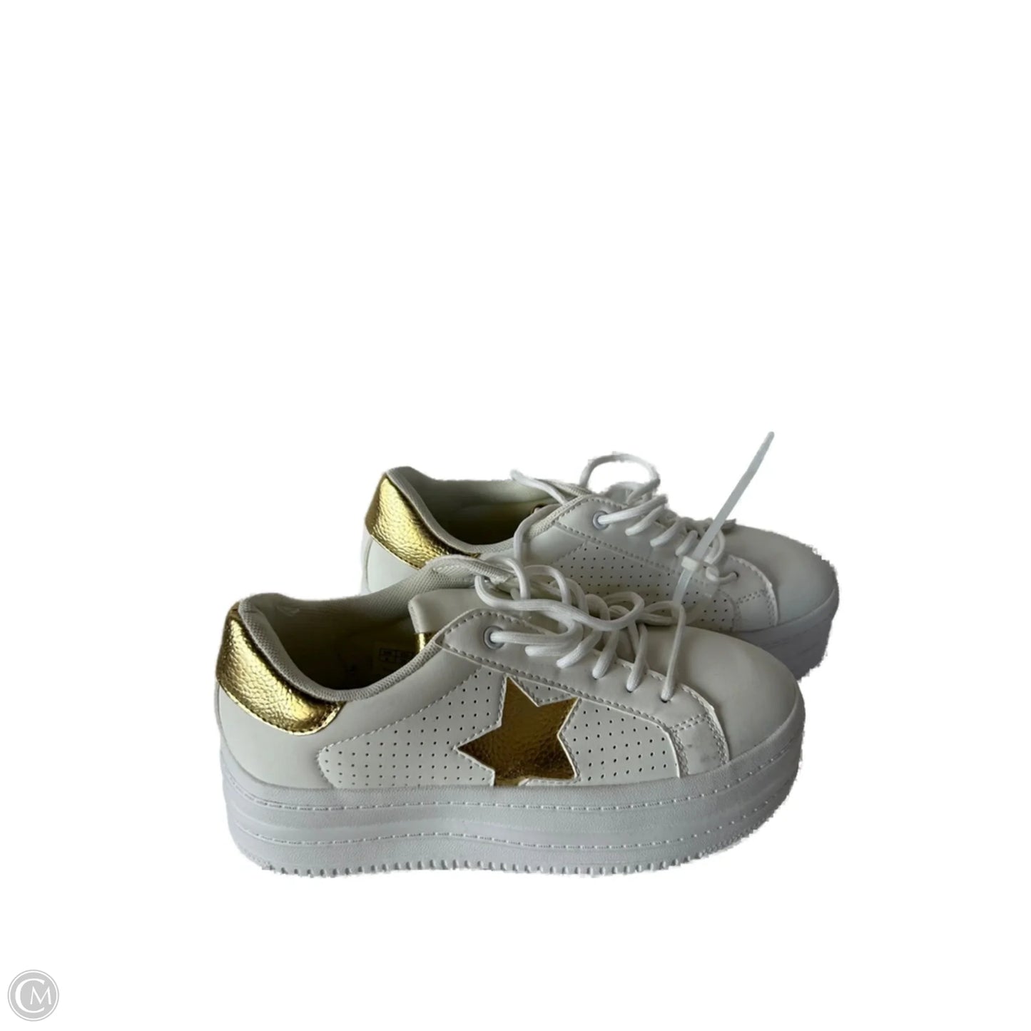 Shoes Sneakers By Clothes Mentor In White, Size: 8