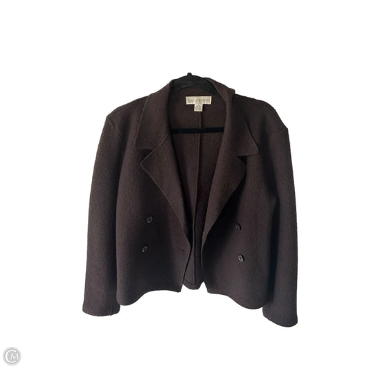 Blazer By Casual Corner In Brown, Size: M