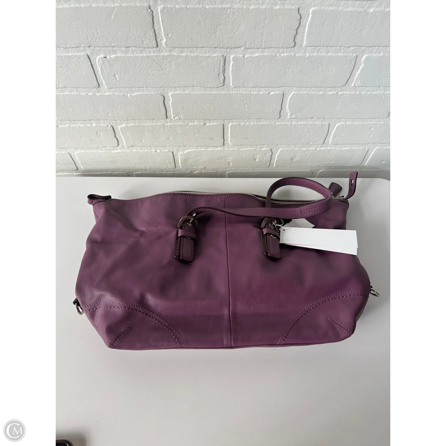 Handbag Designer By Coach, Size: Medium