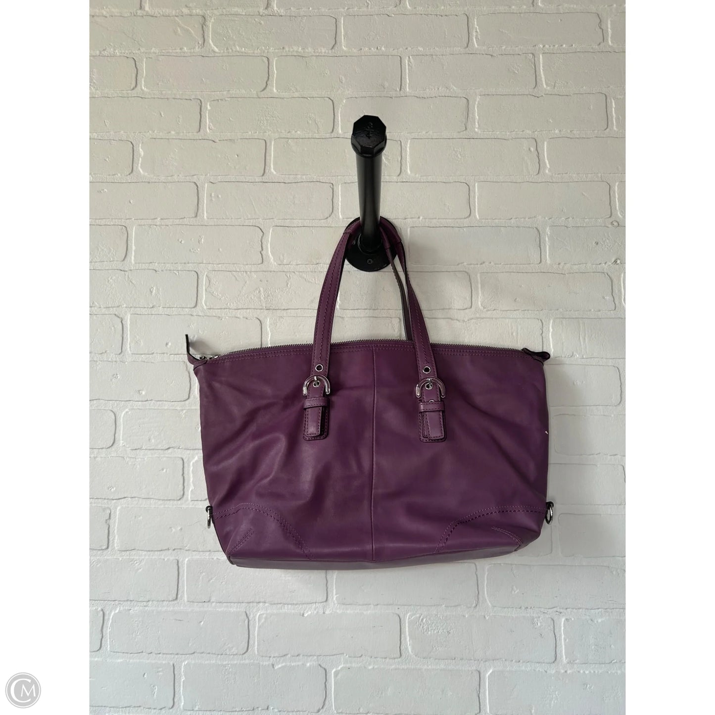 Handbag Designer By Coach, Size: Medium