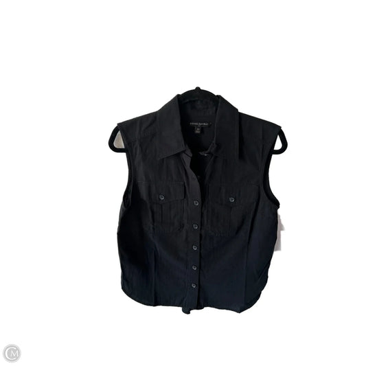 Top Sleeveless By Banana Republic In Black, Size: Xs
