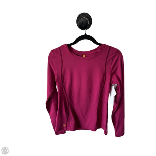 Athletic Top Long Sleeve Crewneck By Lole In Pink, Size: M
