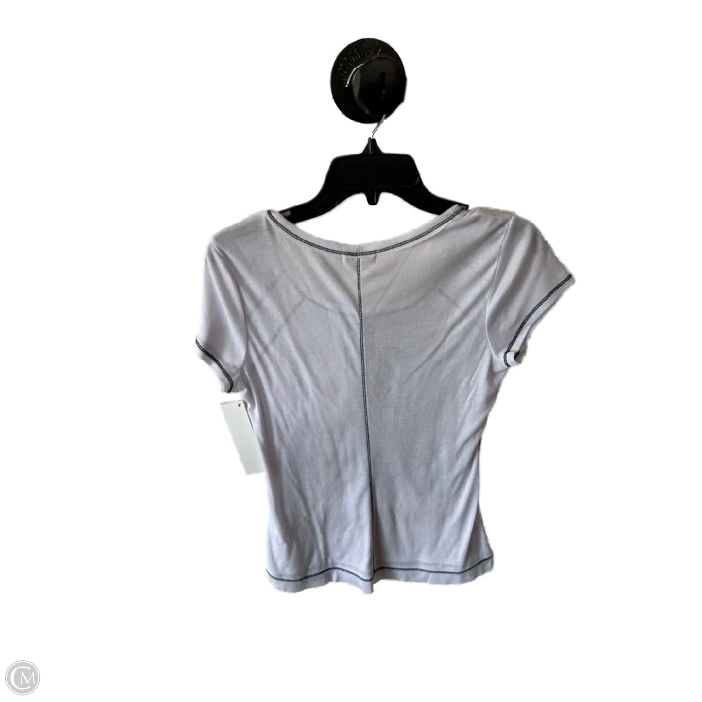 Top Short Sleeve By One World In Blue & Red, Size: Mp