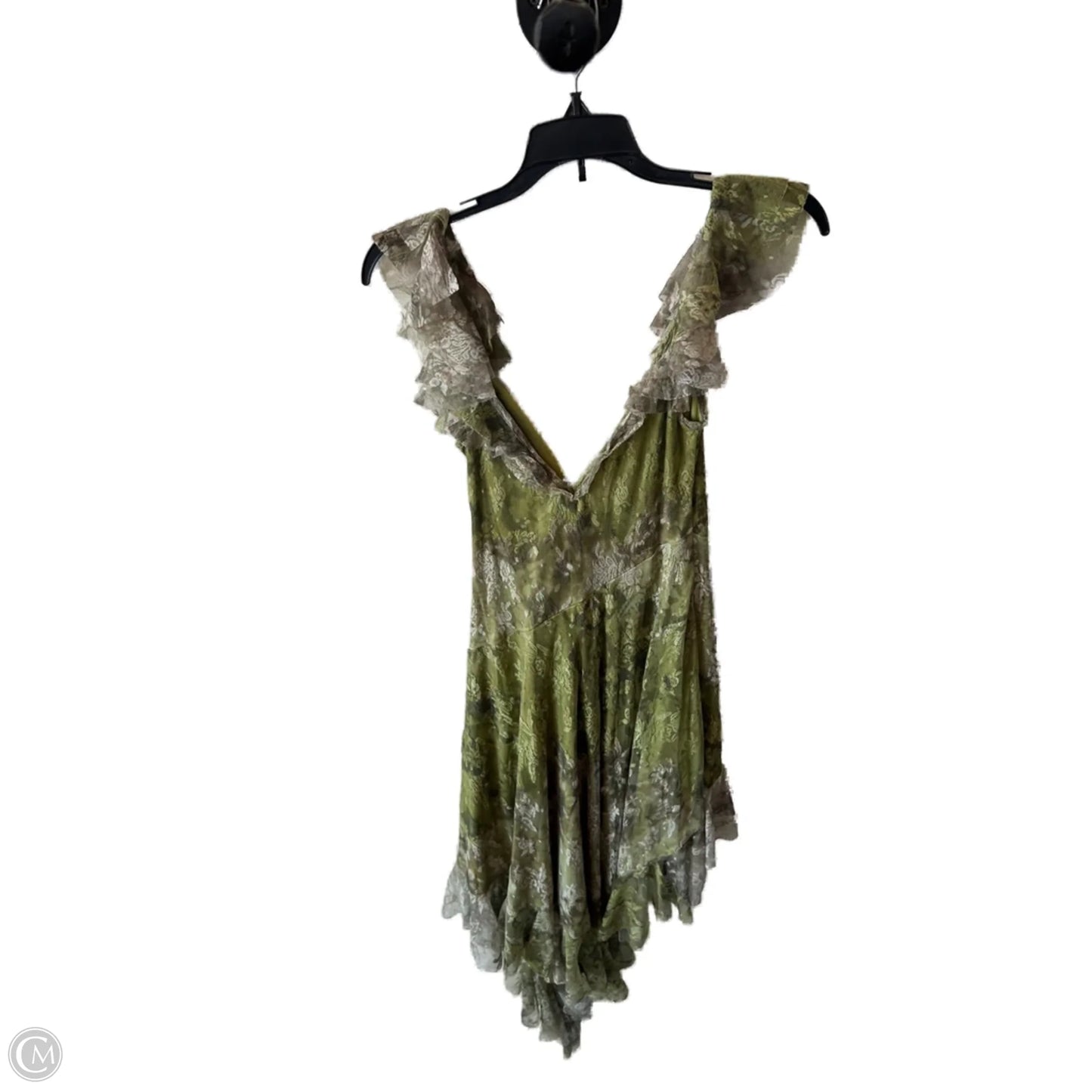 Dress Party Midi By Urban Outfitters In Green, Size: M
