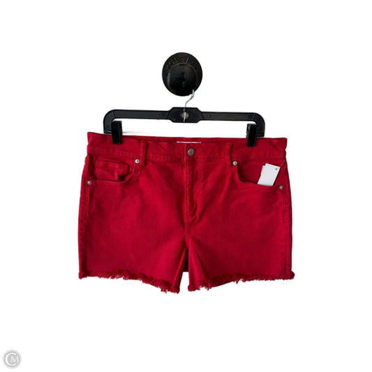 Shorts By Loft In Red, Size: 12