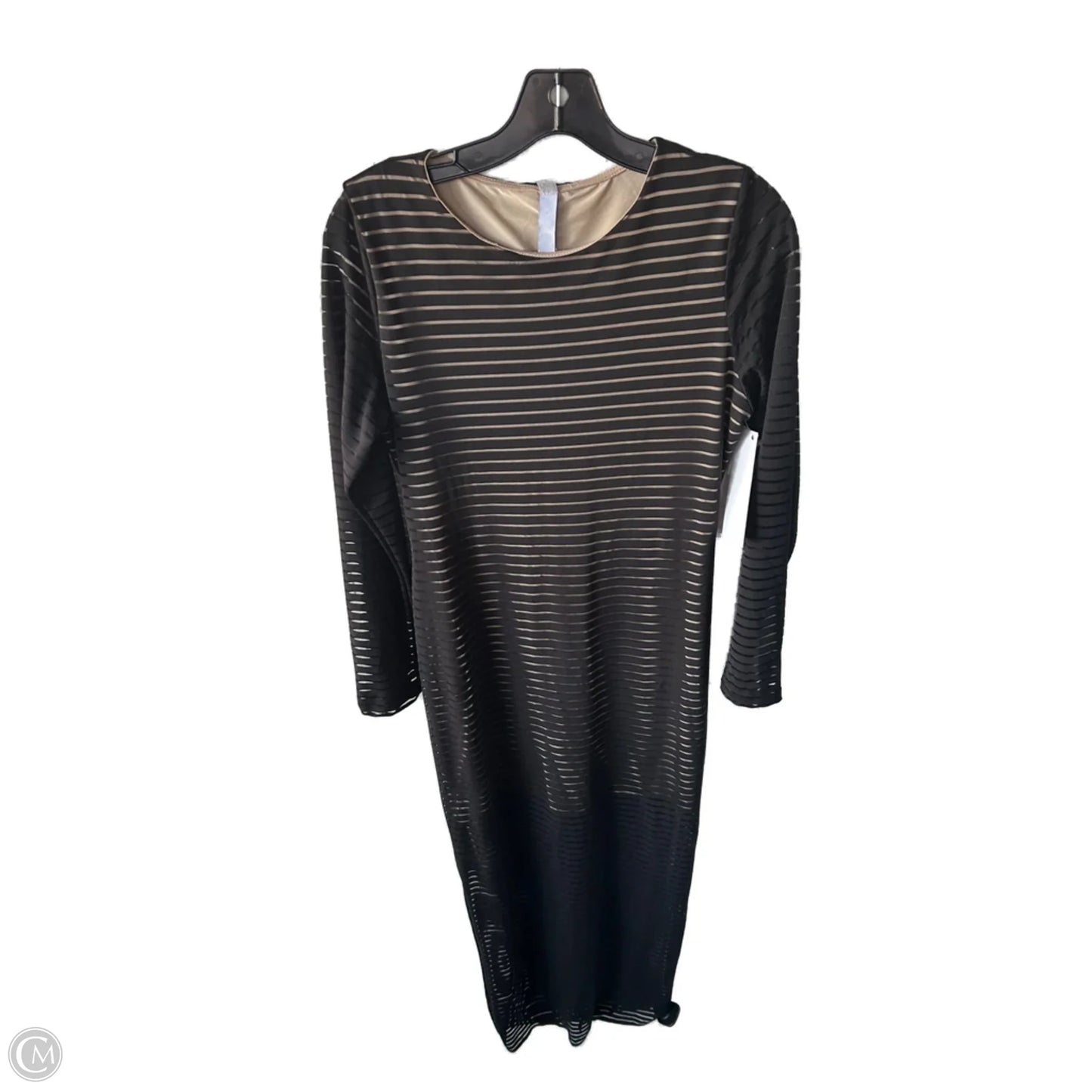 Dress Party Long By Clothes Mentor In Black, Size: M