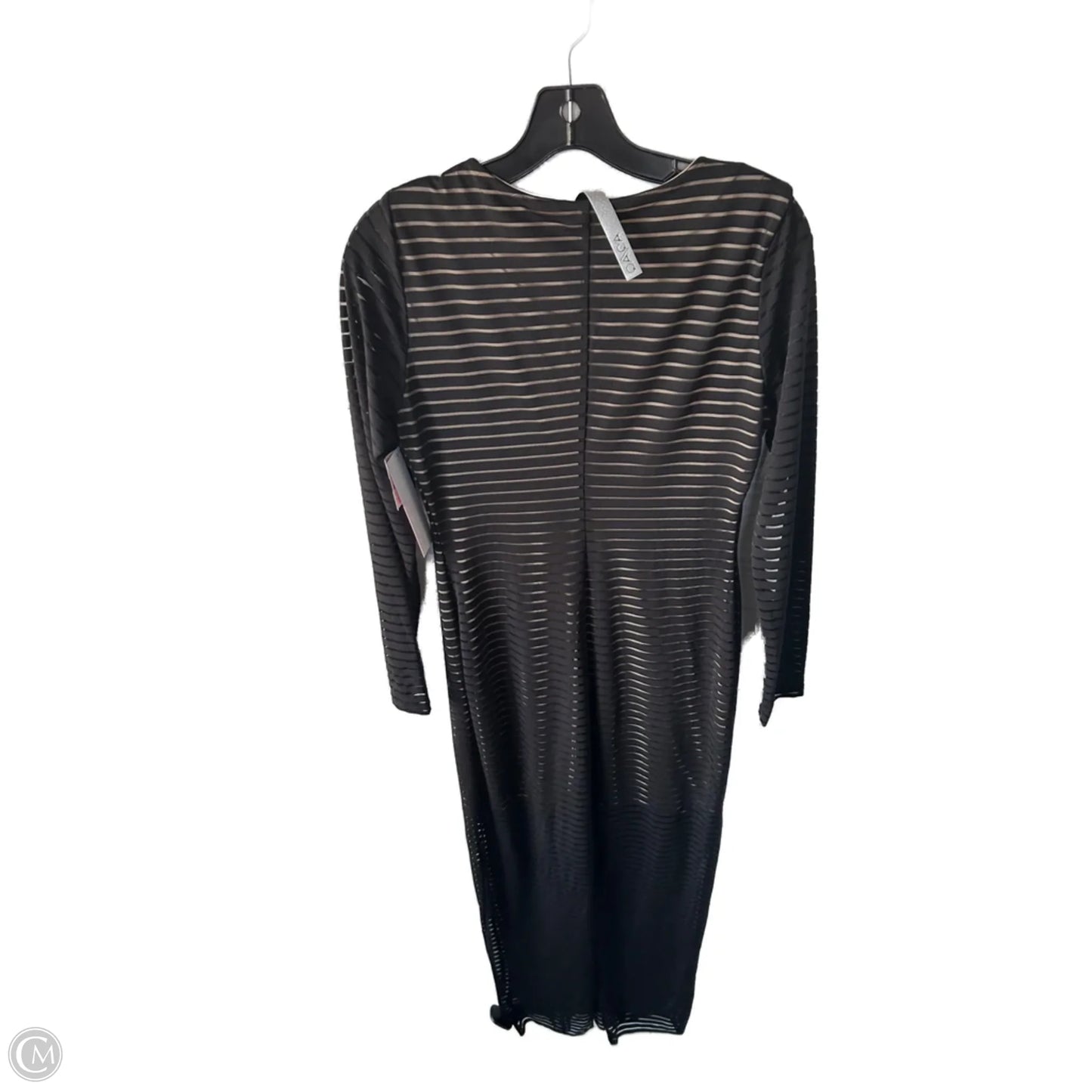 Dress Party Long By Clothes Mentor In Black, Size: M