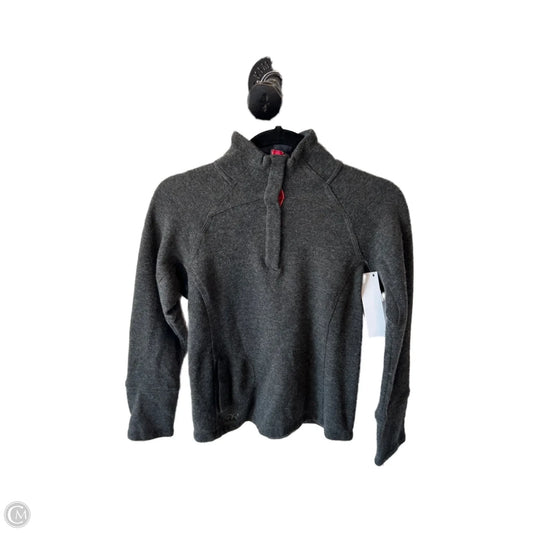Jacket Fleece By Clothes Mentor In Grey, Size: S