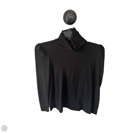 Top Long Sleeve By Gibson In Black, Size: M