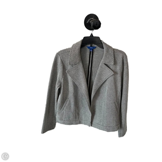 Blazer By Apt 9 In Black & White, Size: M