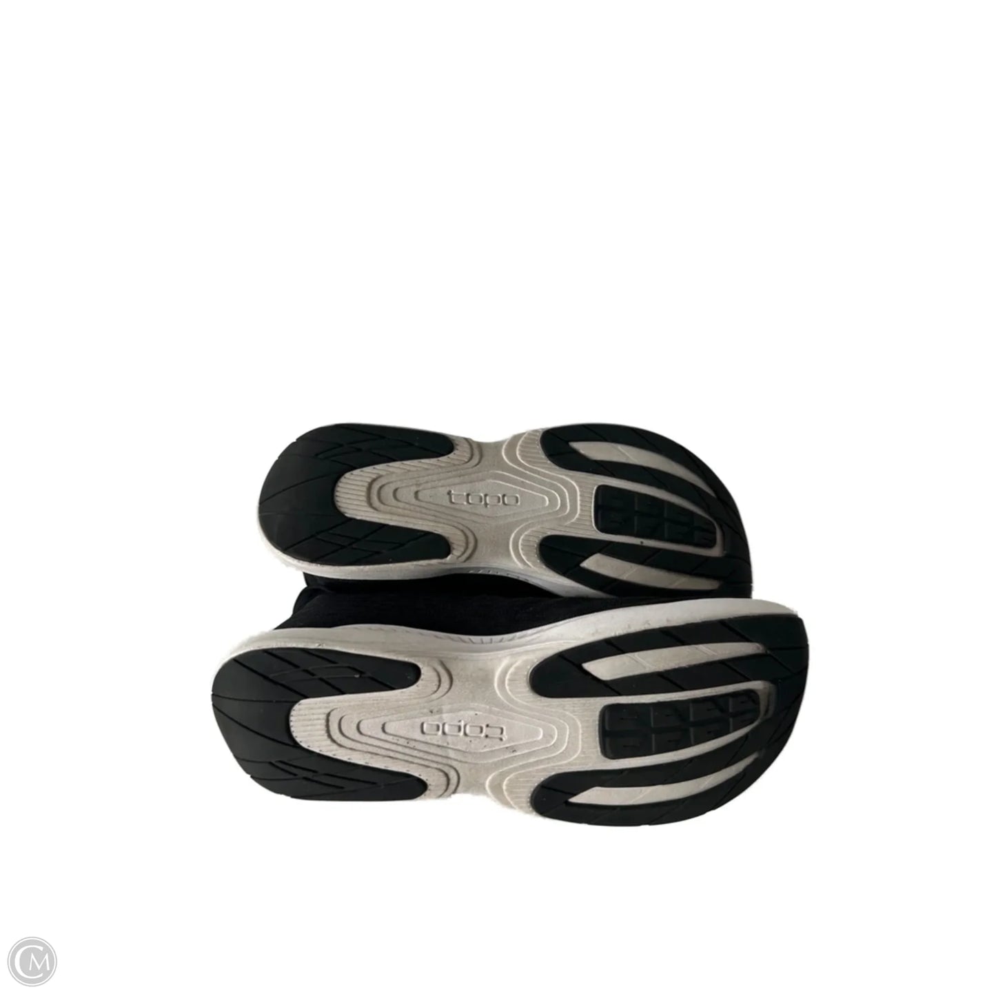 Shoes Athletic By Clothes Mentor In Black & White, Size: 8.5