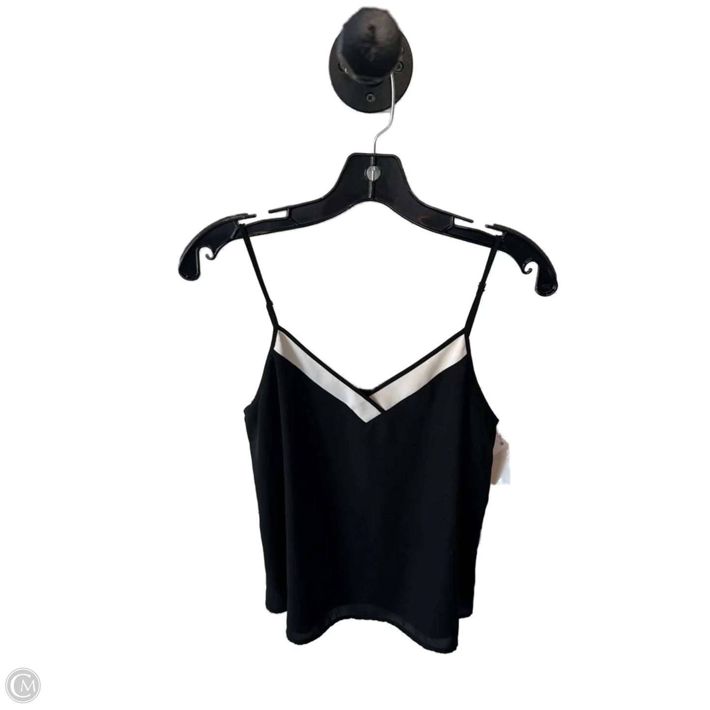Top Sleeveless By Banana Republic In Black & White, Size: Xs