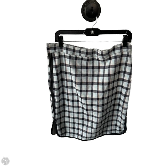 Skirt Mini & Short By Ann Taylor In Blue, Size: 12