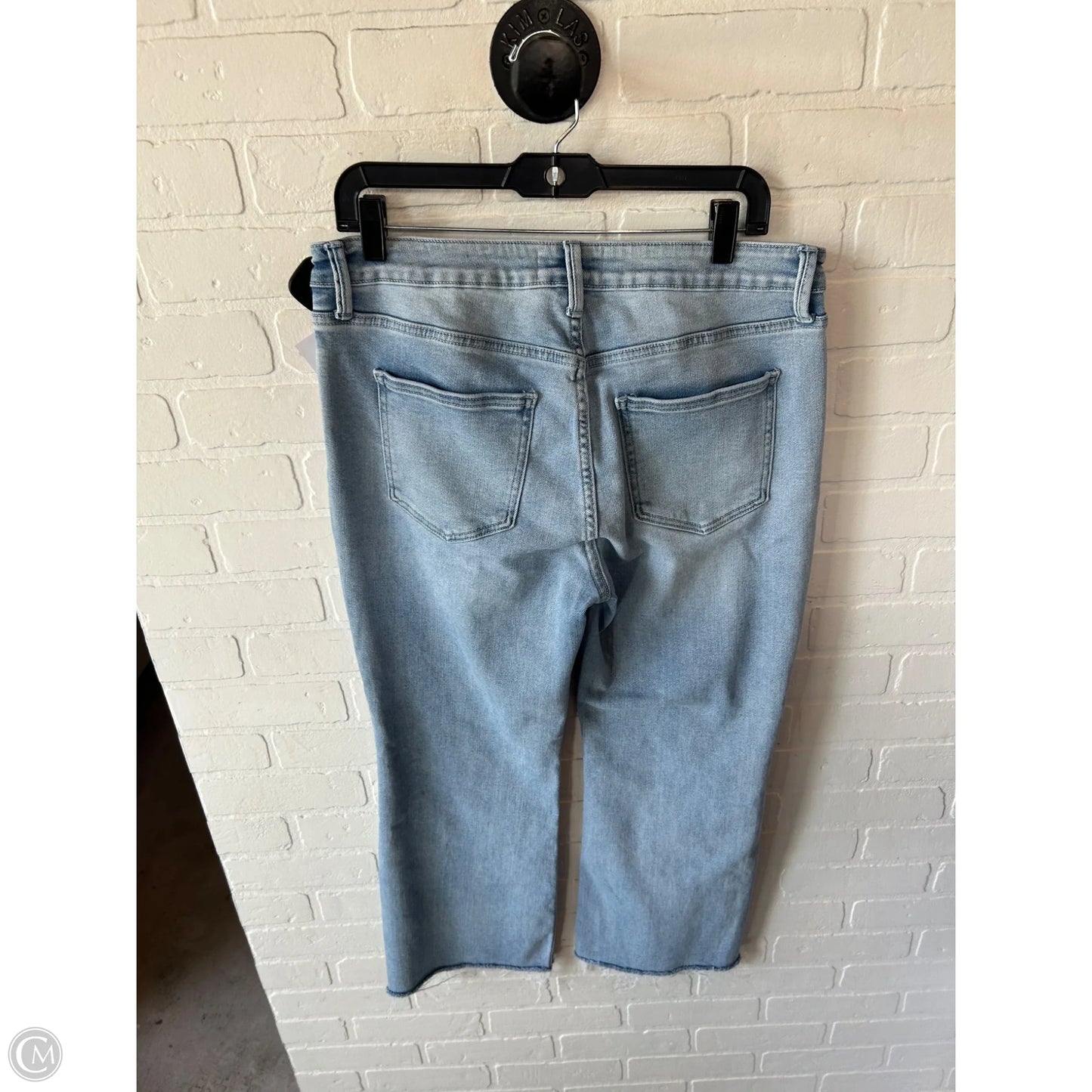 Jeans Straight By Just Usa In Blue Denim, Size: 14