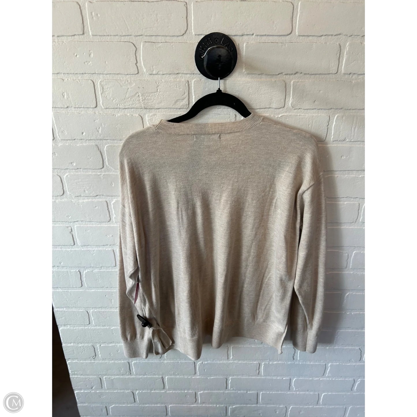 Sweater By Banana Republic In Tan, Size: L