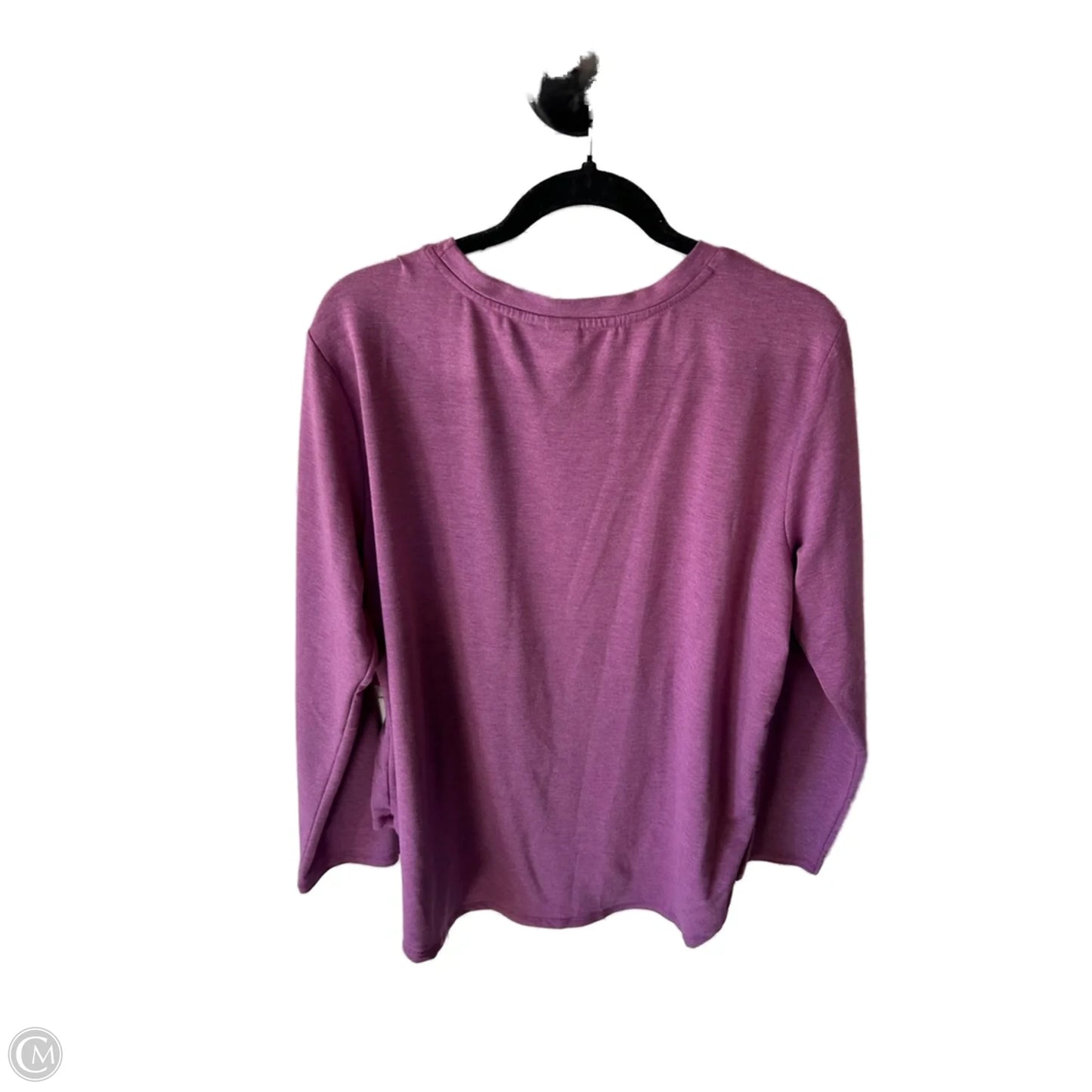 Top Long Sleeve Basic By Clothes Mentor In Purple, Size: Xl