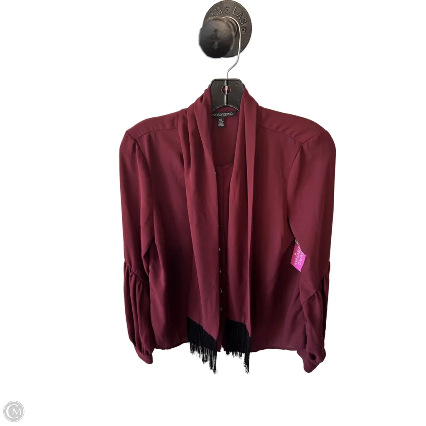 Top Long Sleeve By Clothes Mentor In Red, Size: Xs