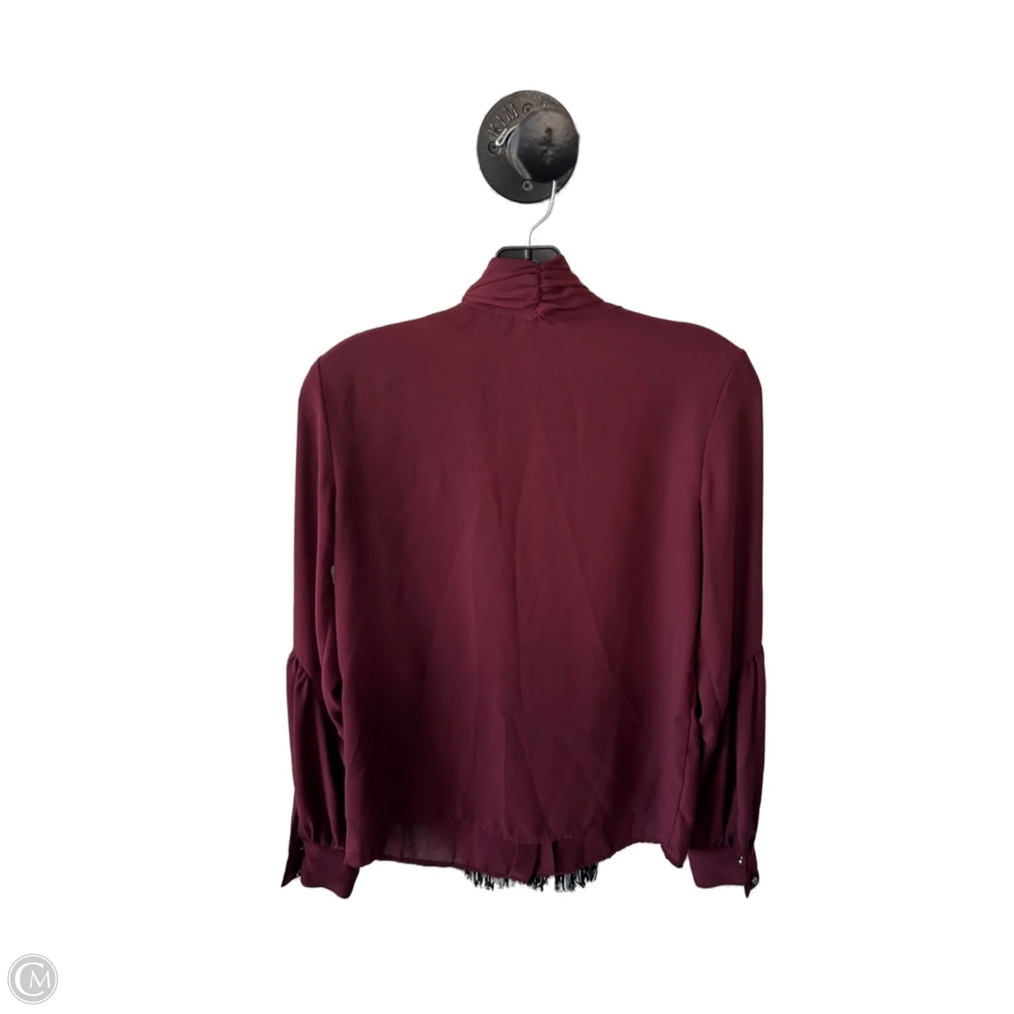 Top Long Sleeve By Clothes Mentor In Red, Size: Xs