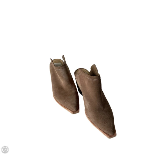 Boots Ankle Heels By Dolce Vita In Brown, Size: 5