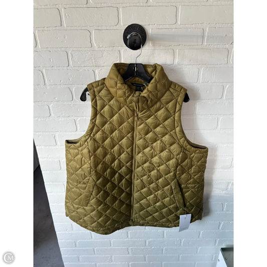 Vest Puffer & Quilted By Athleta In Green, Size: 2x
