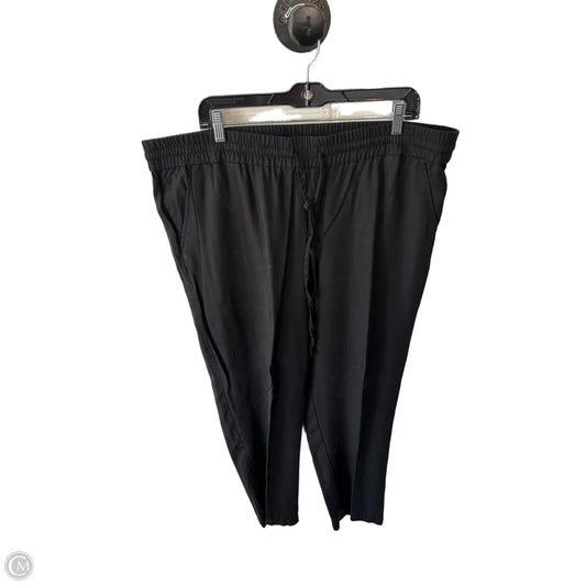 Pants Lounge By Loft In Black, Size: 16