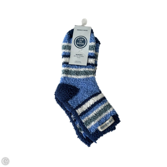 Socks By Life Is Good In Blue, Size: Osfm