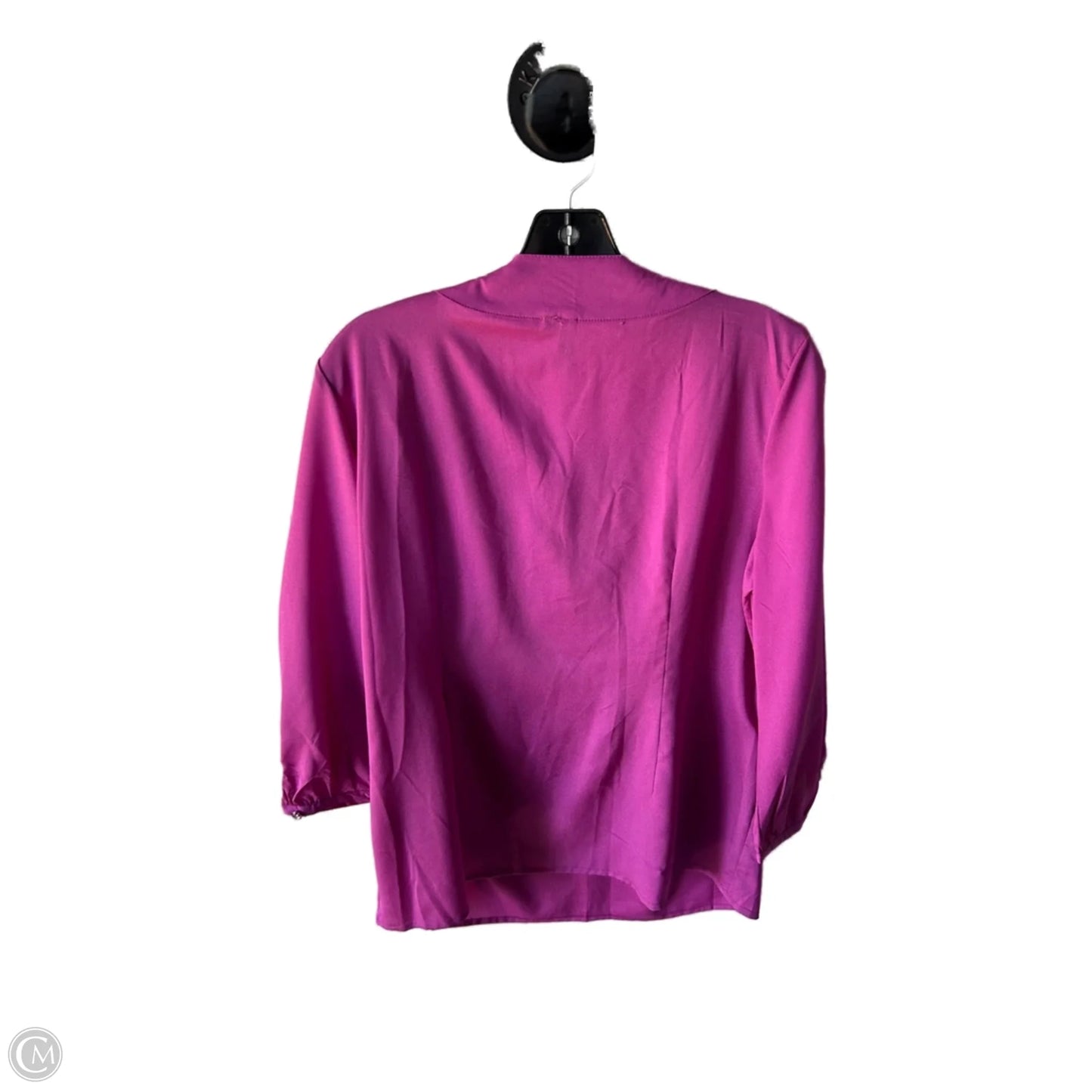 Top 3/4 Sleeve By Clothes Mentor In Pink, Size: L
