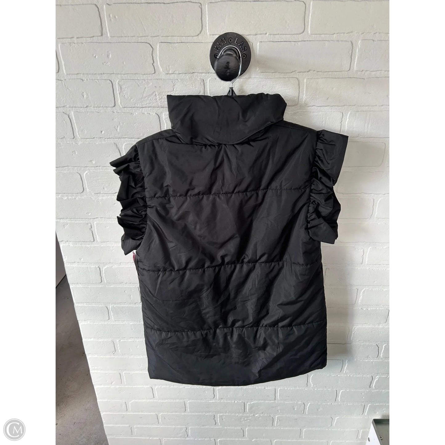 Vest Puffer & Quilted By Cme In Black, Size: S