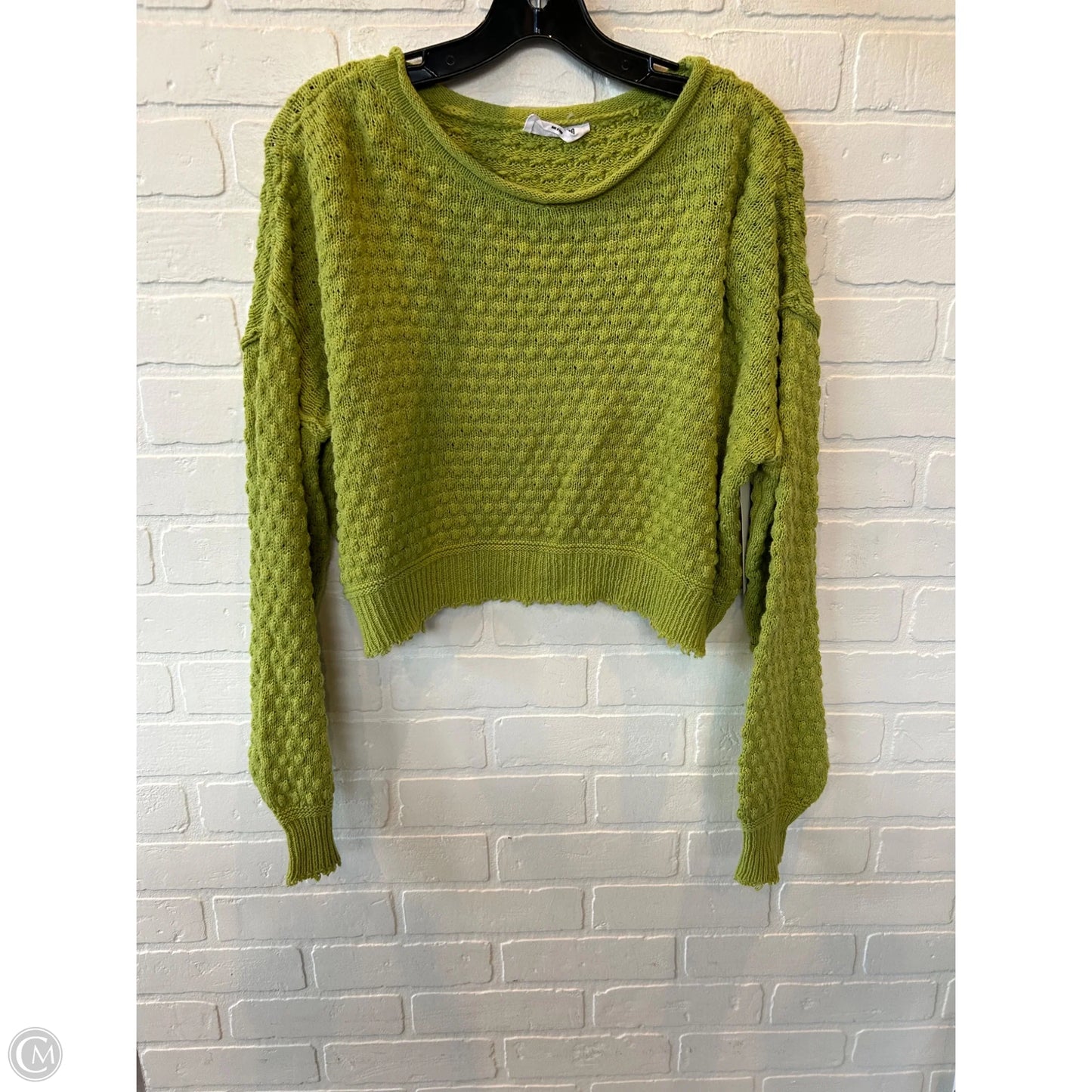 Sweater By Clothes Mentor In Green, Size: S