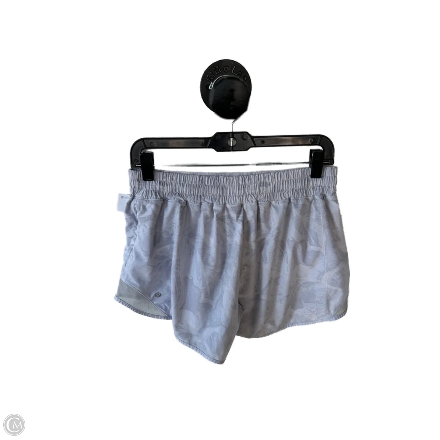 Athletic Shorts By Lululemon In Grey, Size: 10l