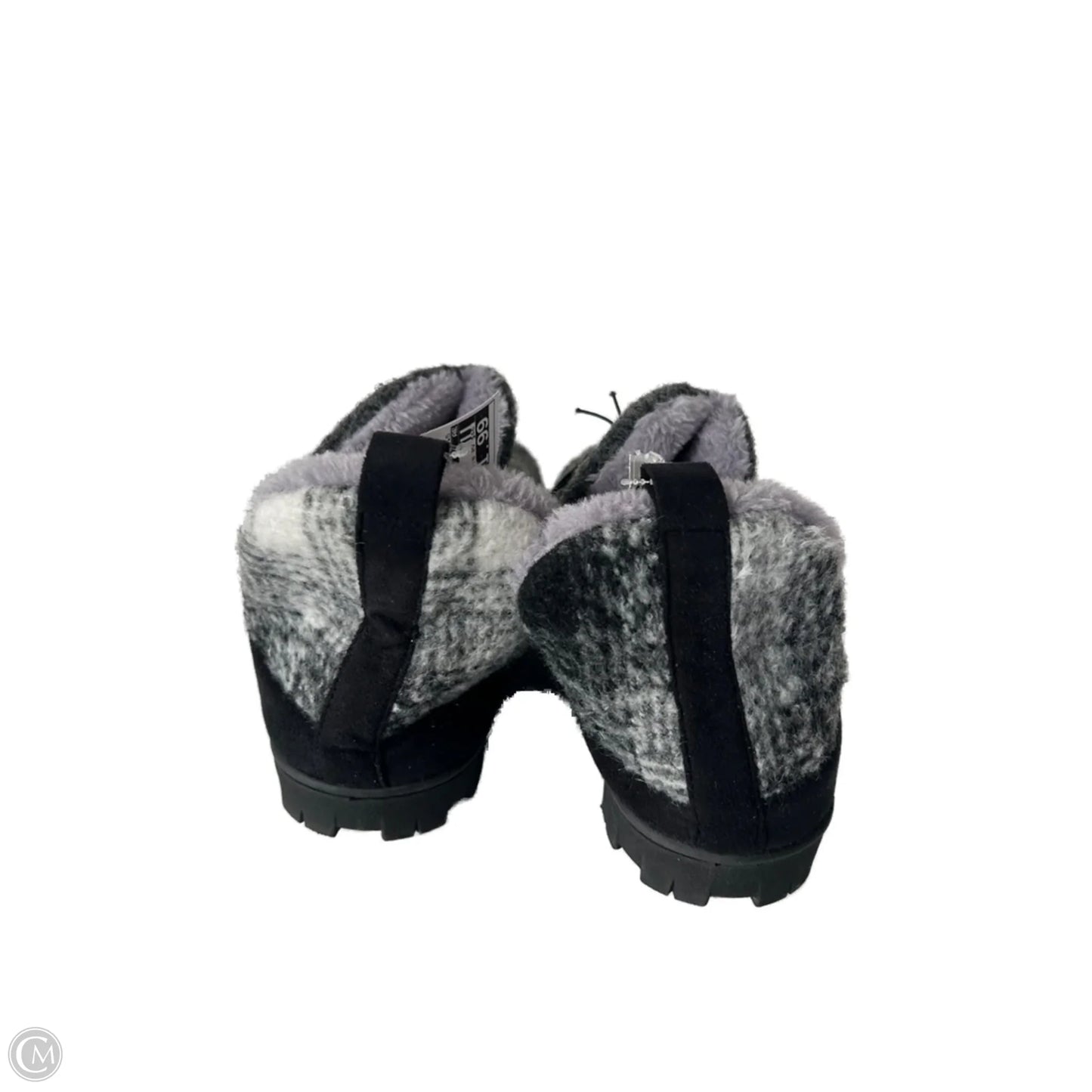 Slippers By Clothes Mentor In Grey, Size: 7