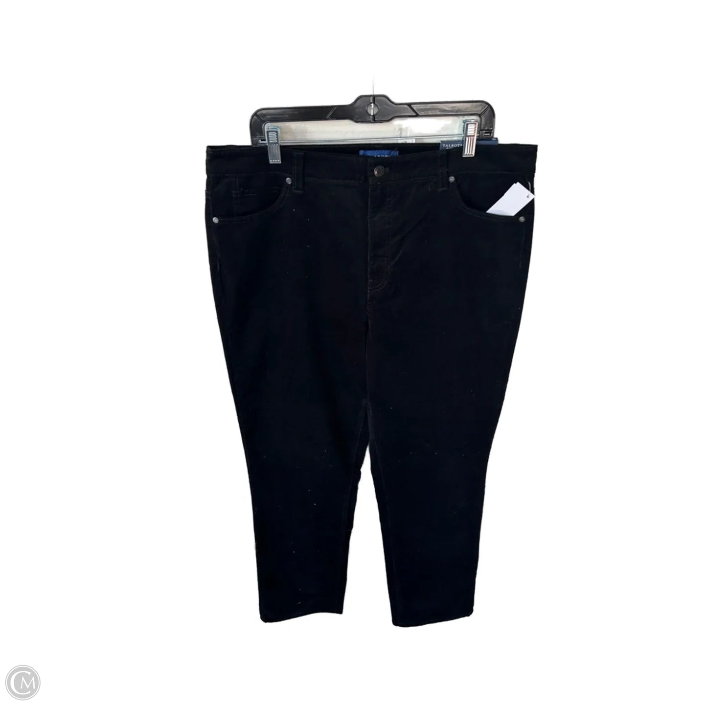 Pants Corduroy By Talbots In Black, Size: 16