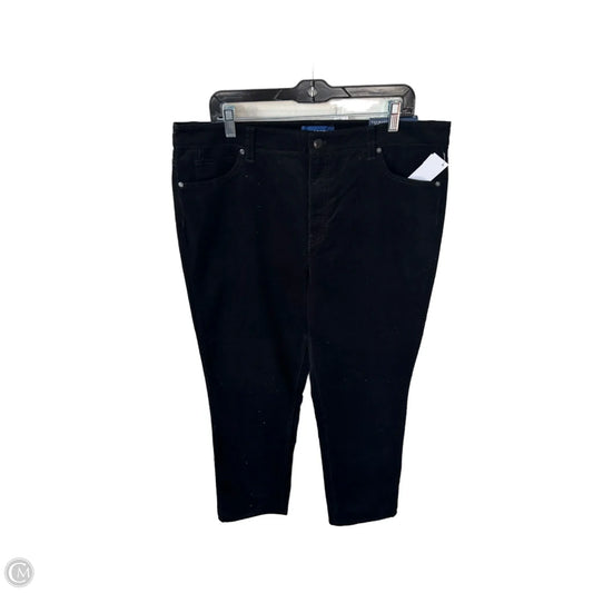 Pants Corduroy By Talbots In Black, Size: 16